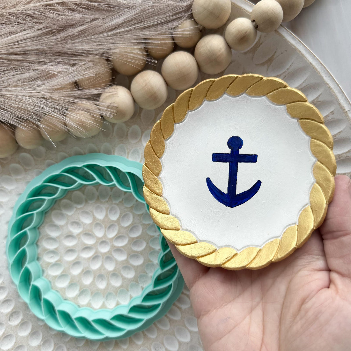 Nautical Circle Frame Decor Cutter