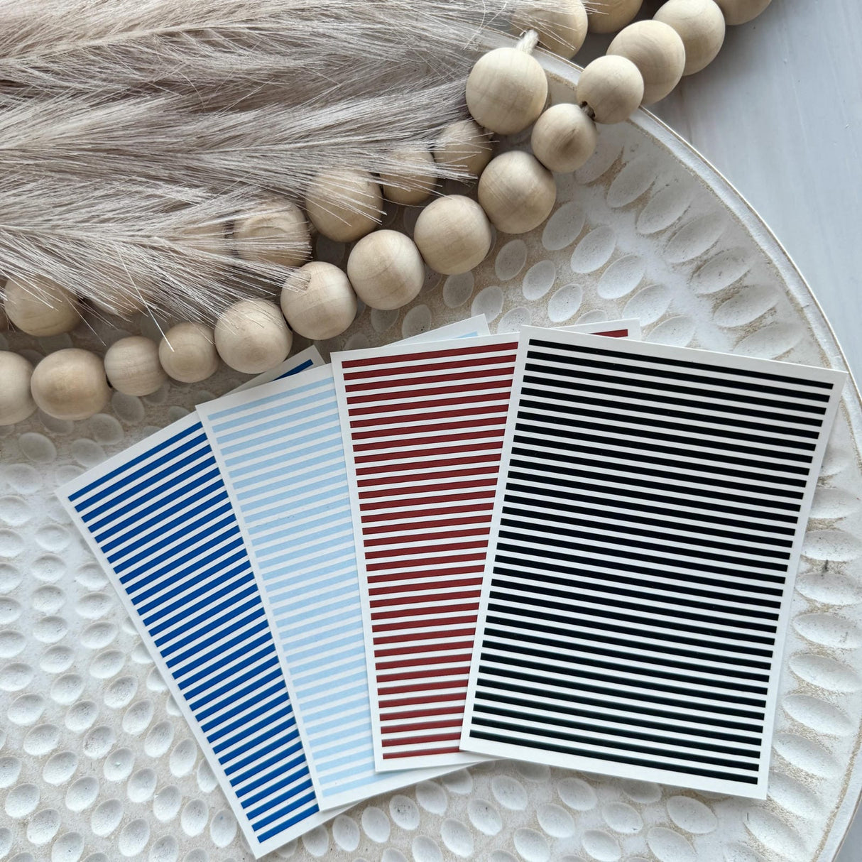 Breton Stripes - Water Soluble Transfer
