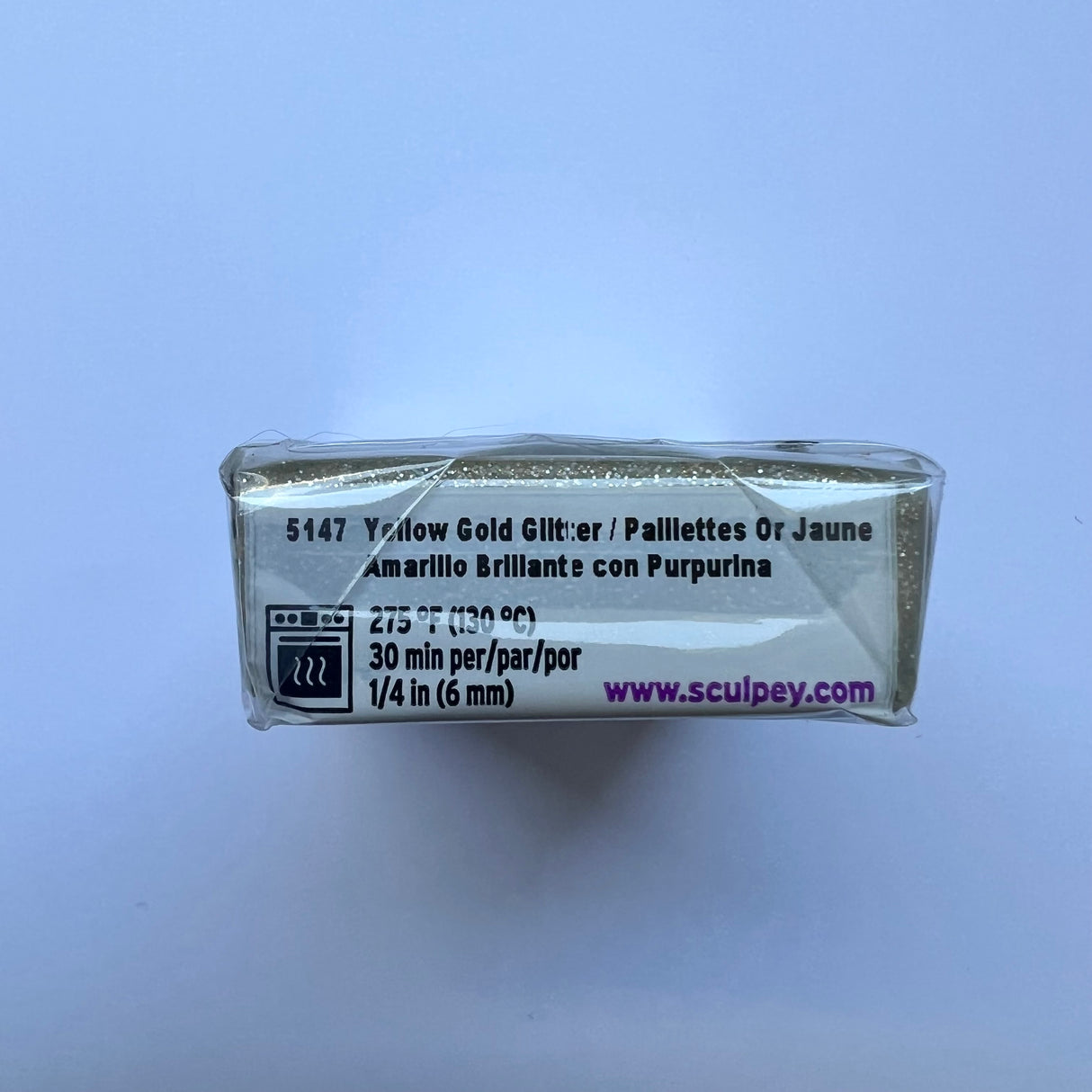 Sculpey Premo - Yellow Gold Glitter