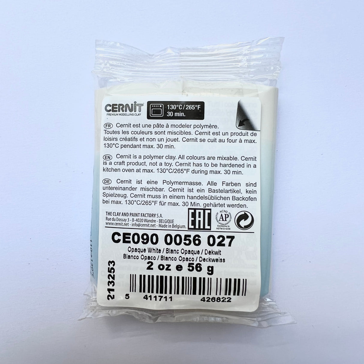 Cernit Number One - White
