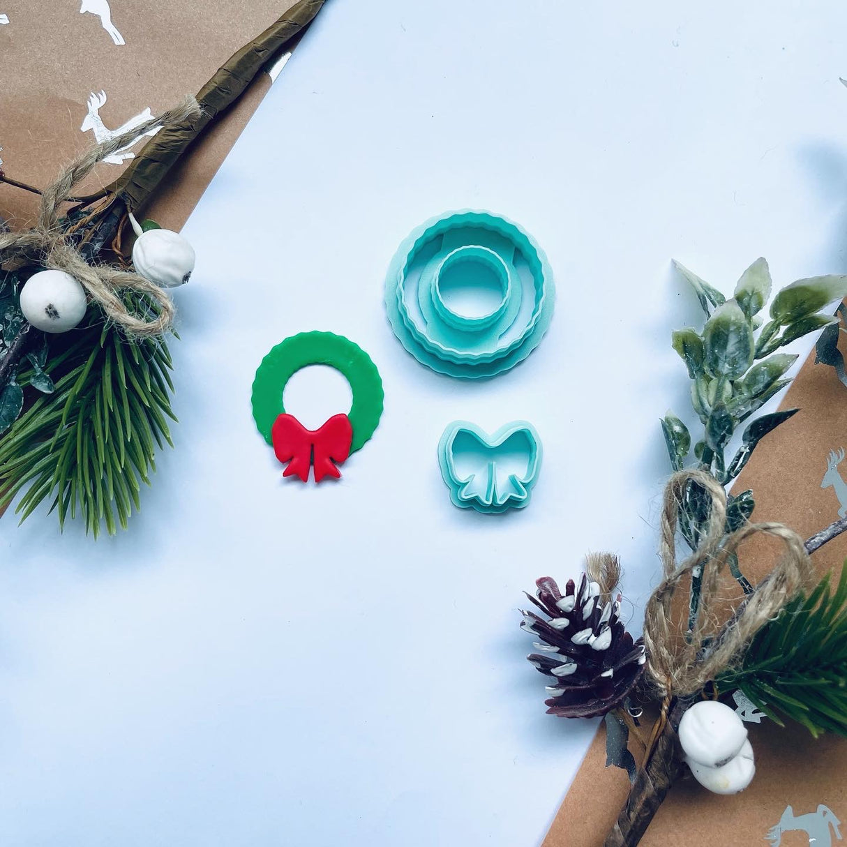 Wreath & Bow Cutter Duo