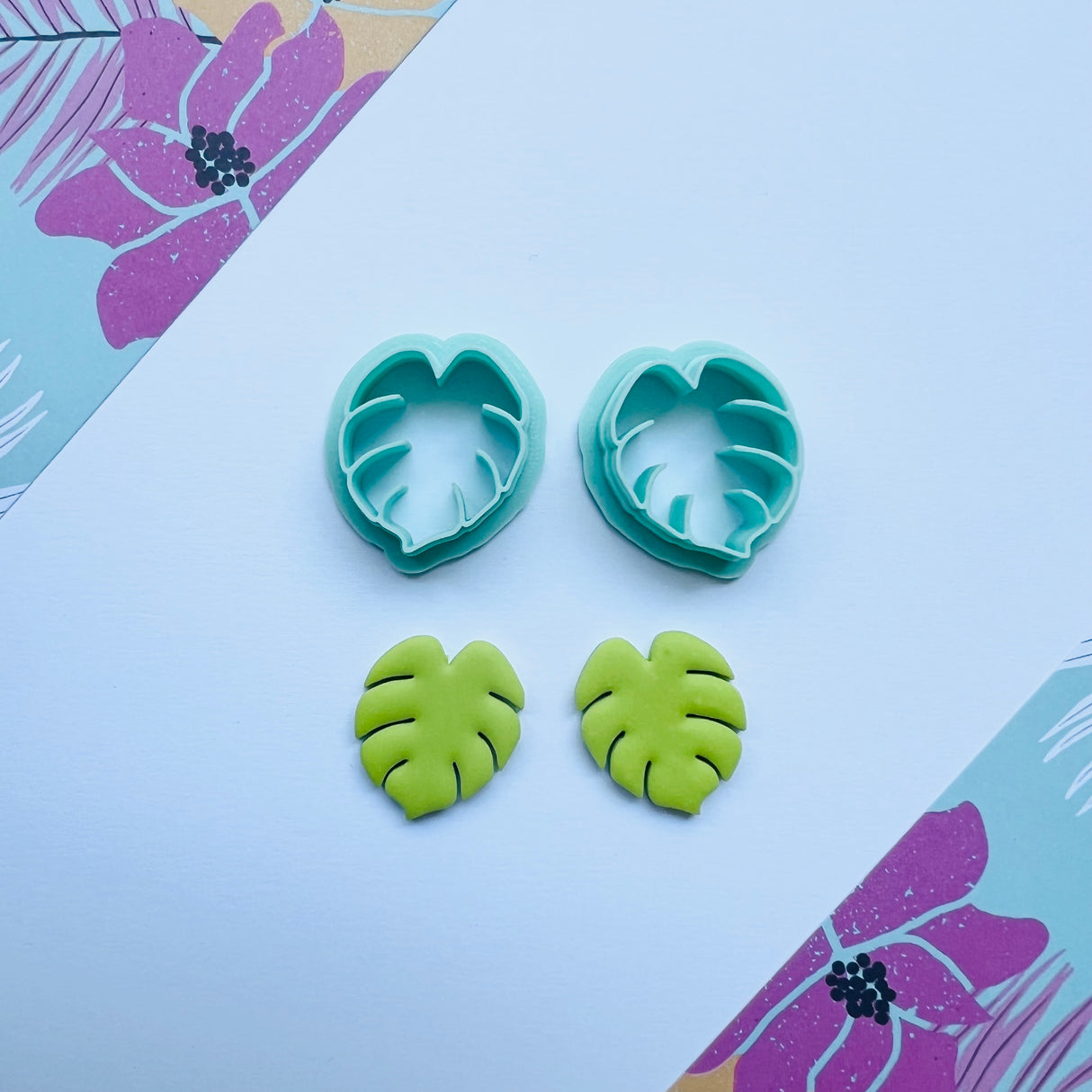 Monstera Mirrored Cutter Set