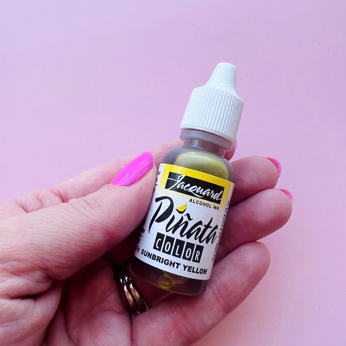 Piñata Alcohol Ink - Sunbright Yellow (standard postage within Australia only)