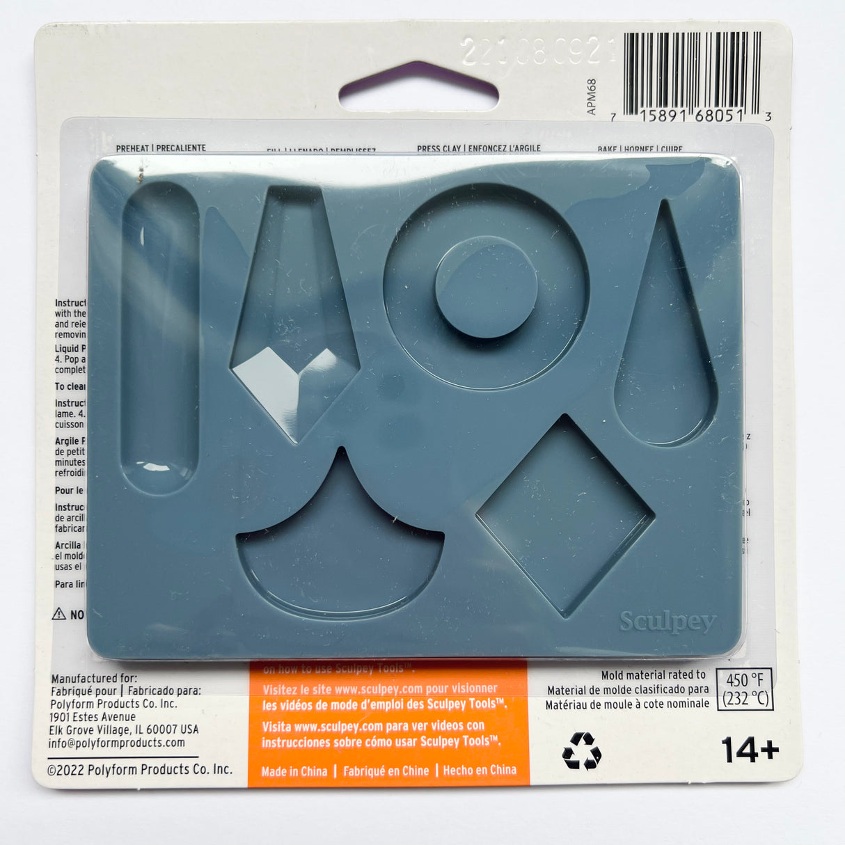 Geometric Jewelry Silicone Mould