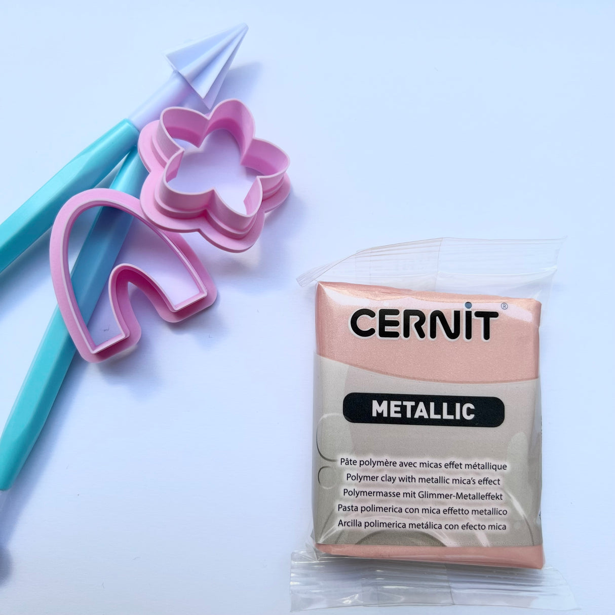 Cernit Metallic - Pink Gold