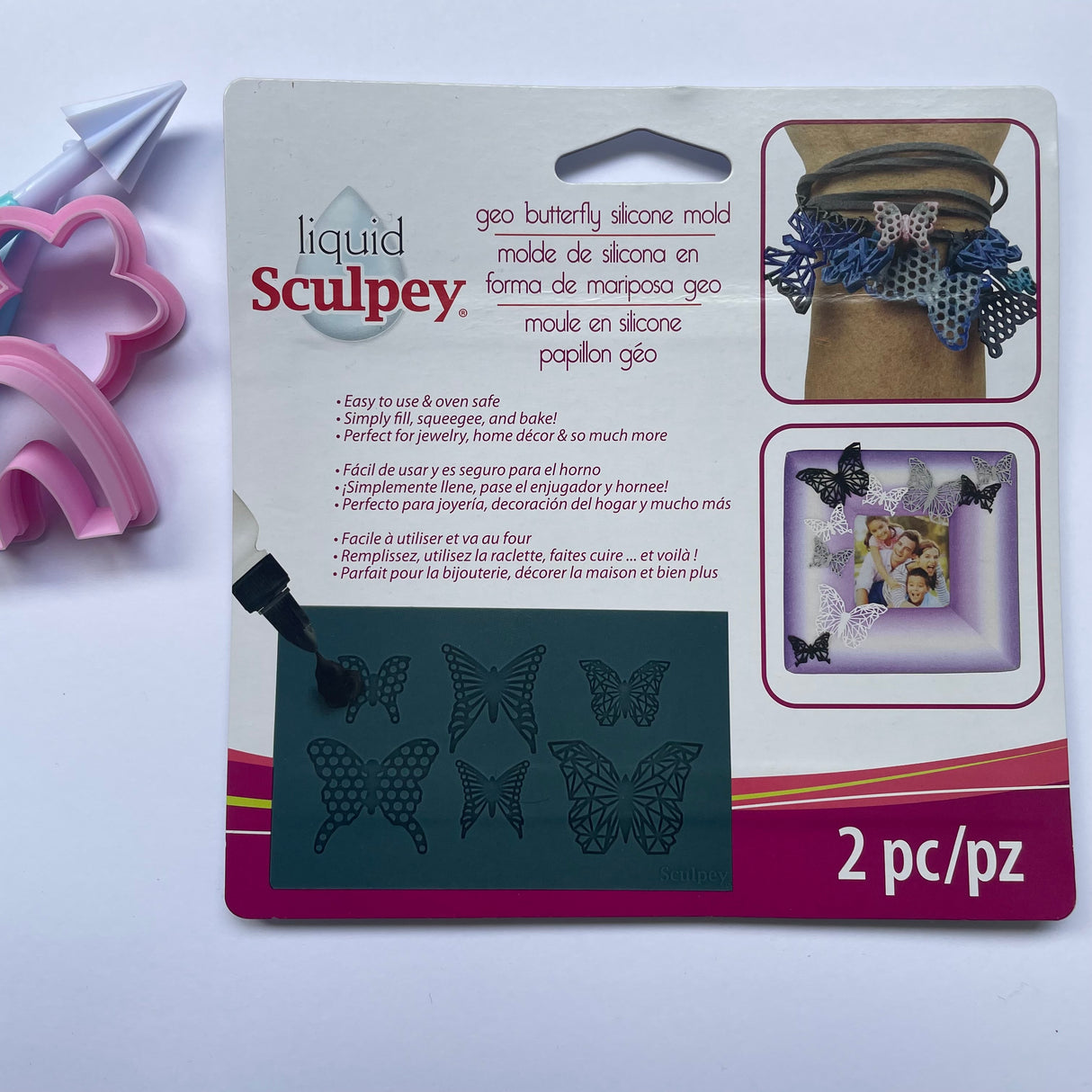 Geo Butterfly Silicone Mould
