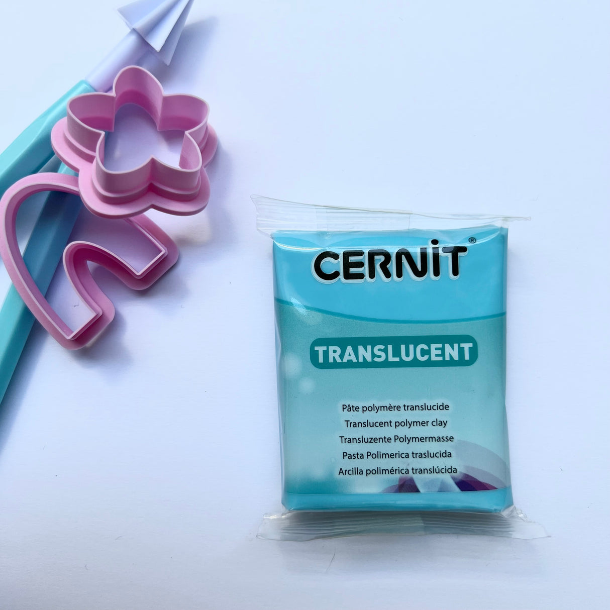 Cernit Translucent - Blue Turquoise