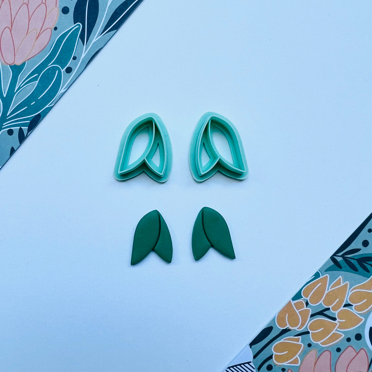 Leaf Duo Mirrored Cutter Set