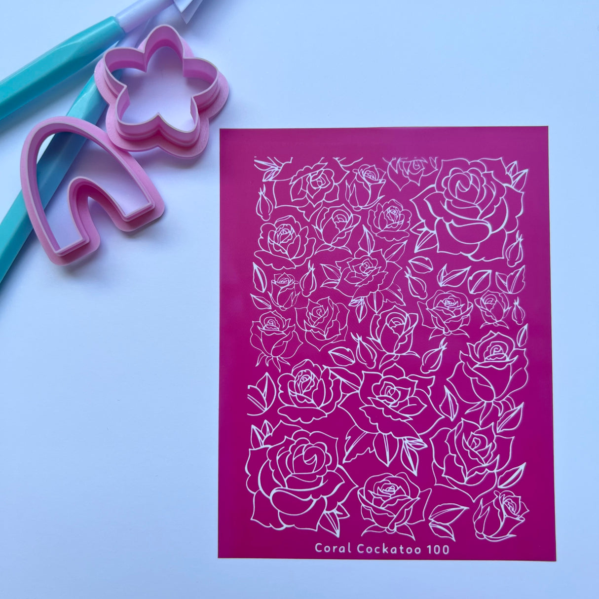 Roses Silk Screen 100
