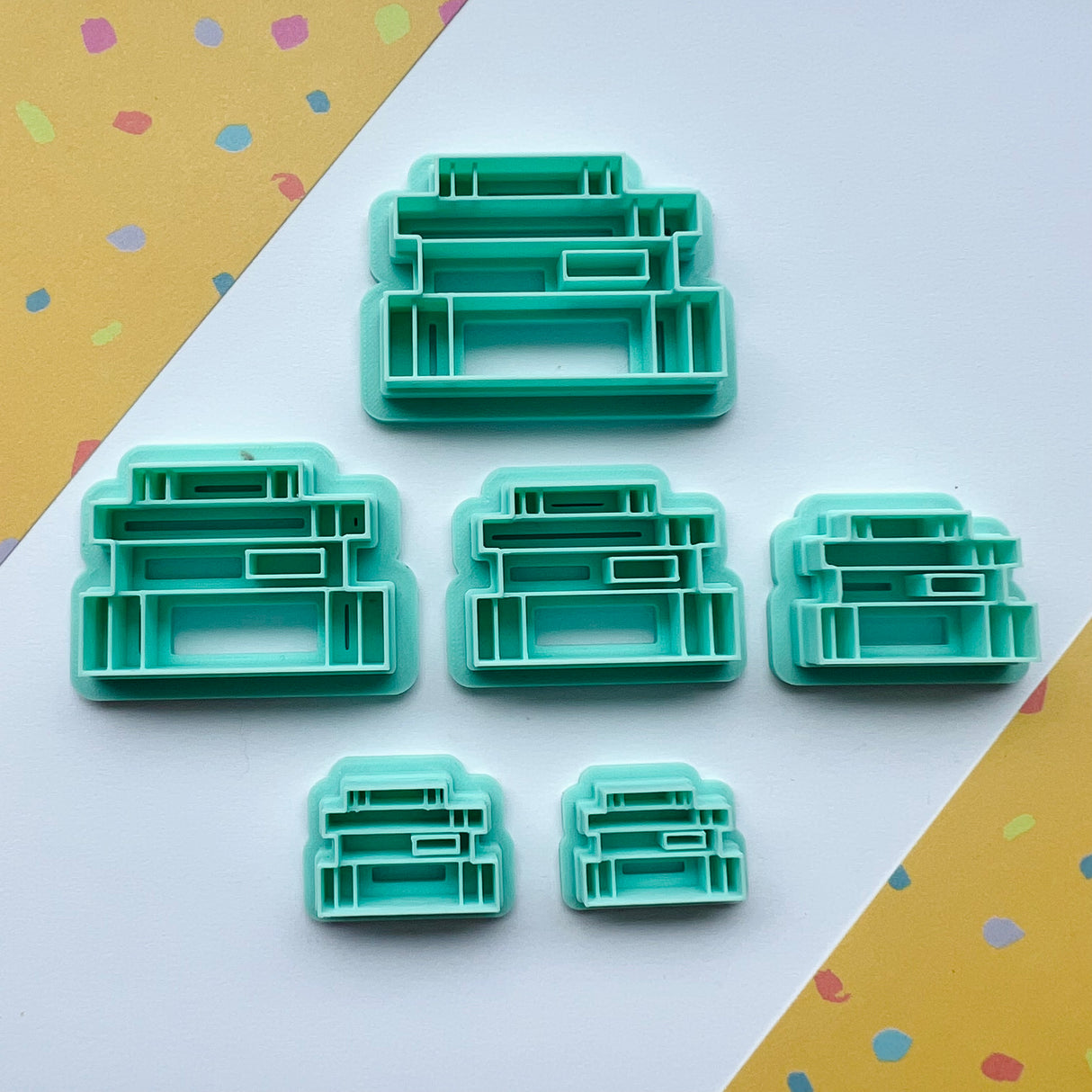 Stacked Books (horizontal) Cutter