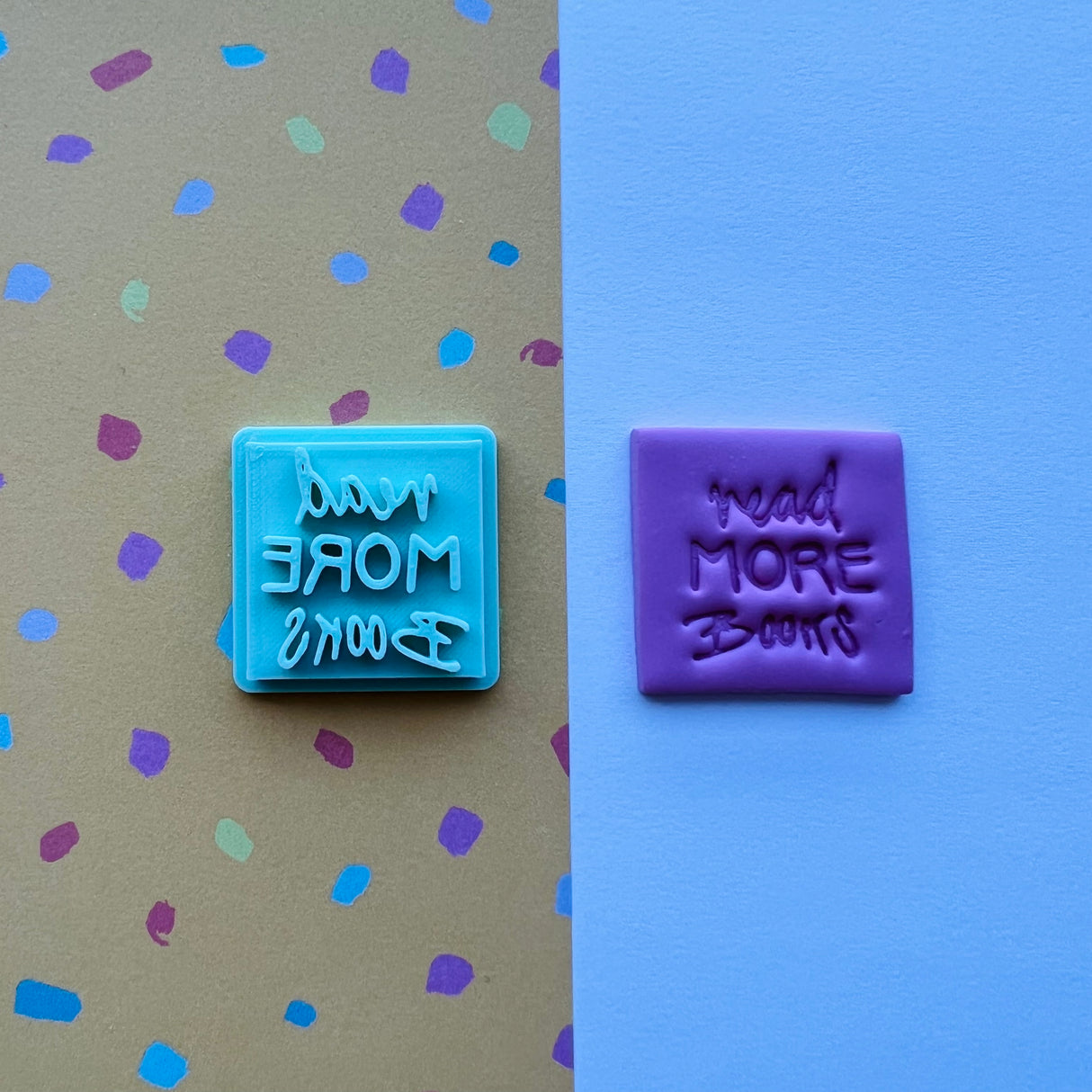 Read More Books Stamp