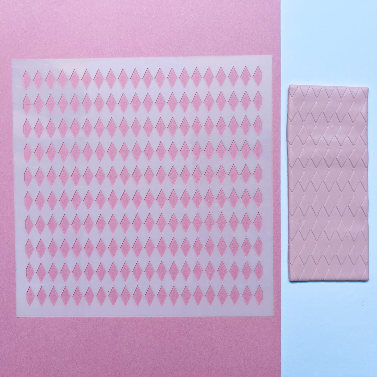 Diamond Pattern Stencil