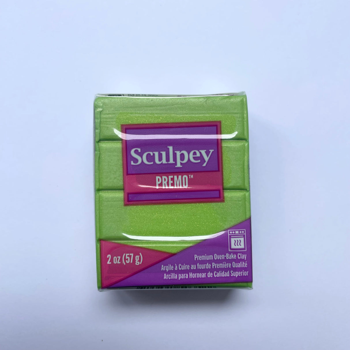 Sculpey Premo - Bright Green Pearl