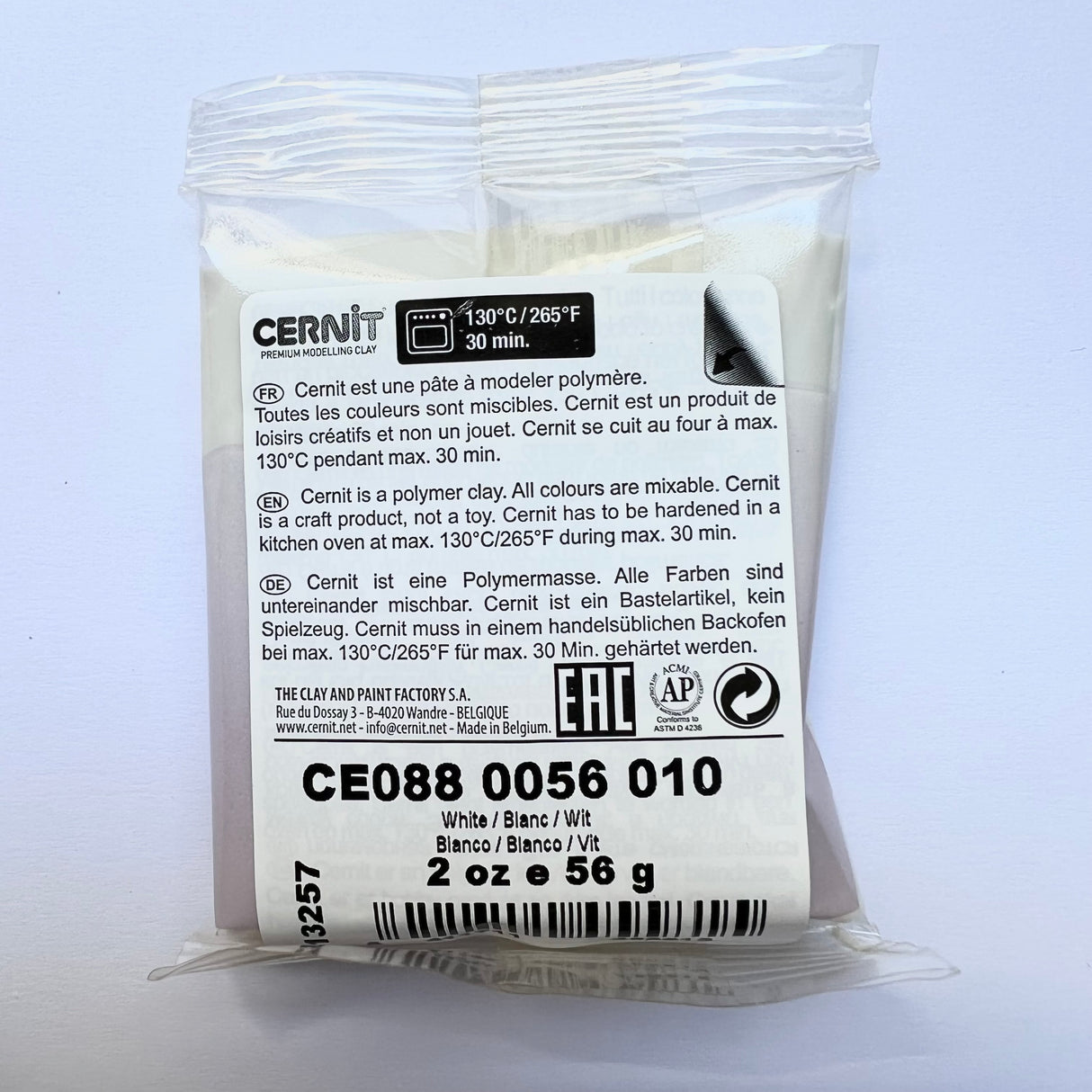 Cernit Opaline - White