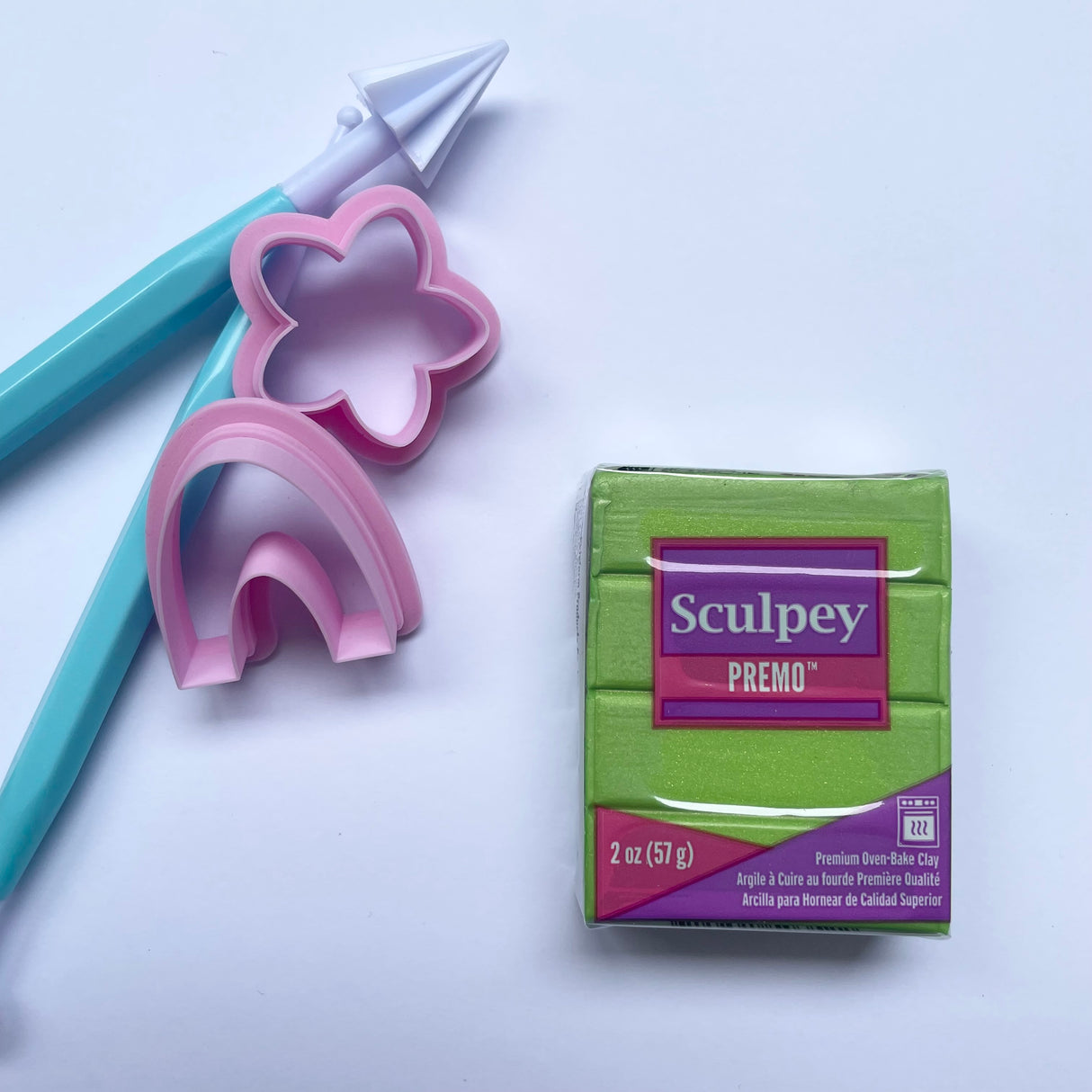 Sculpey Premo - Bright Green Pearl
