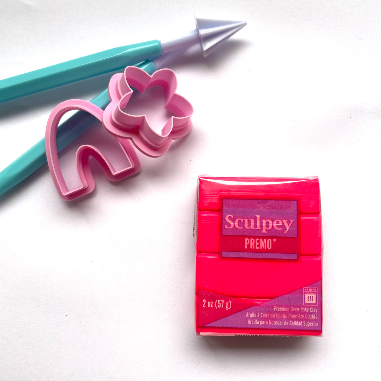 Sculpey Premo - Fluorescent Pink
