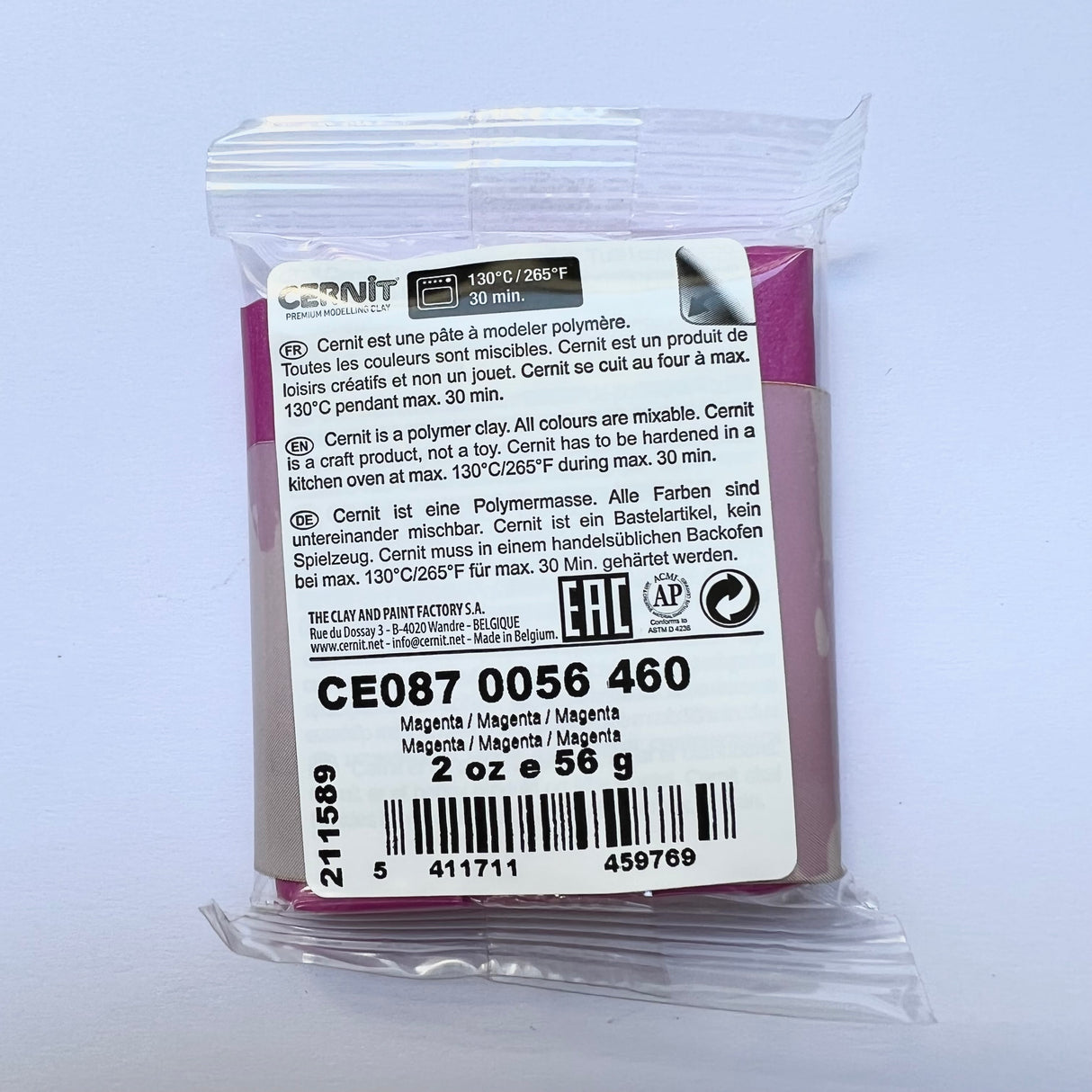 Cernit Metallic - Magenta