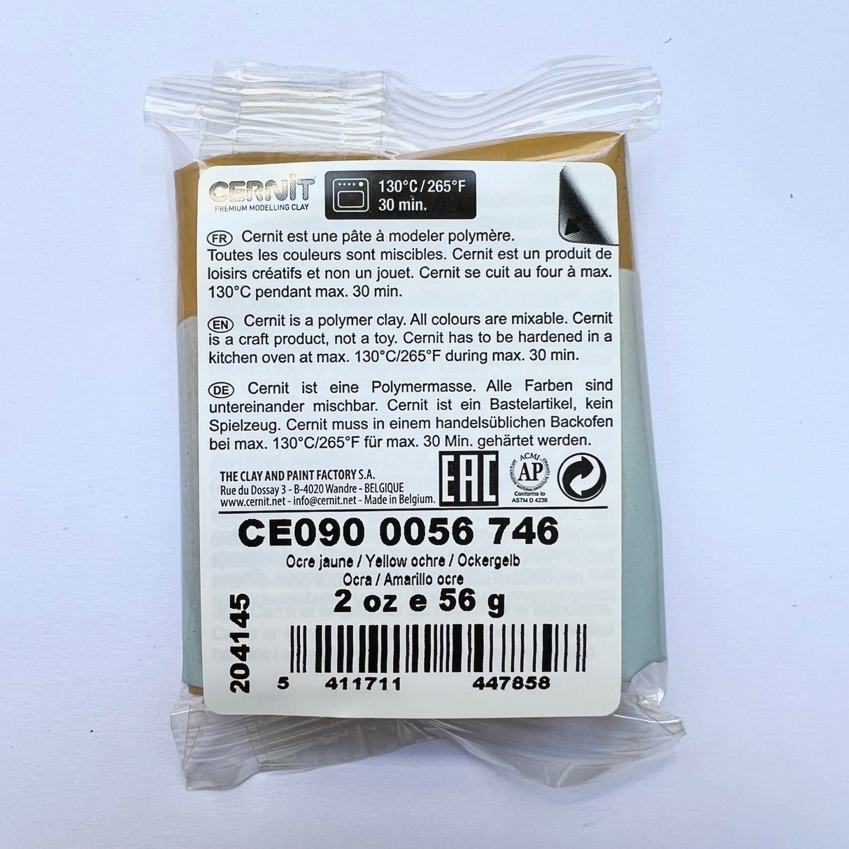 Cernit Number One - Yellow Ochre