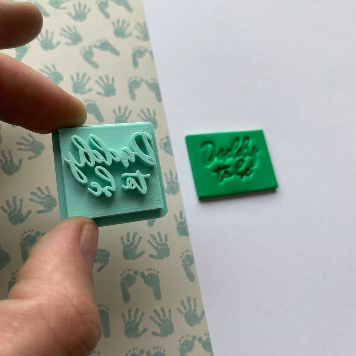 Daddy To Be Stamp