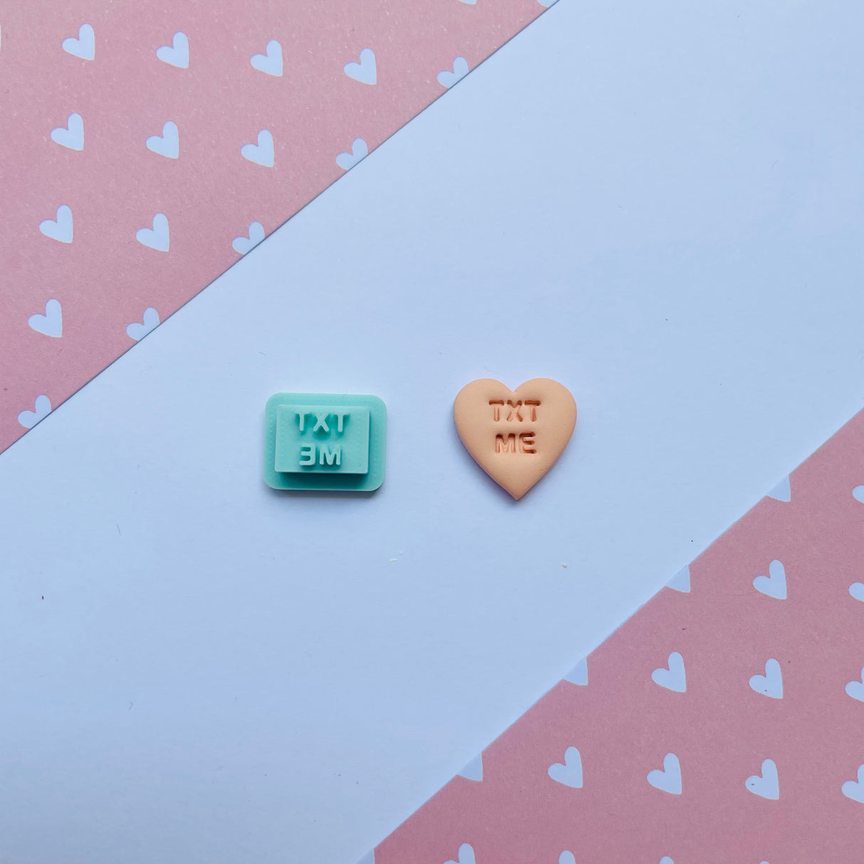 Candy Heart Stamps