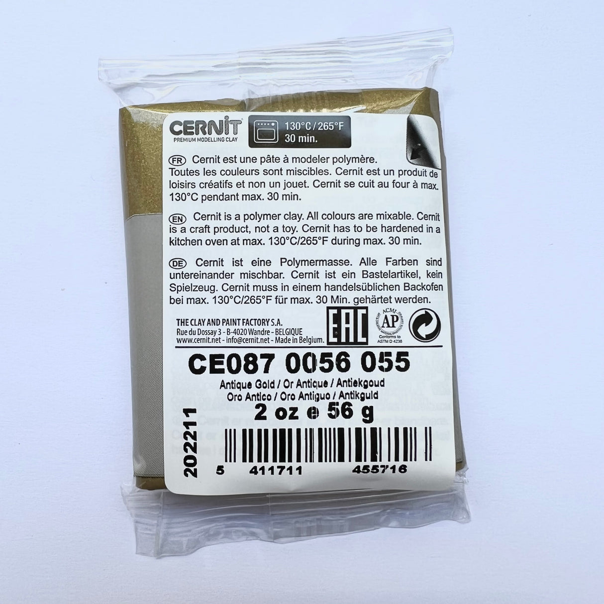 Cernit Metallic - Antique Gold