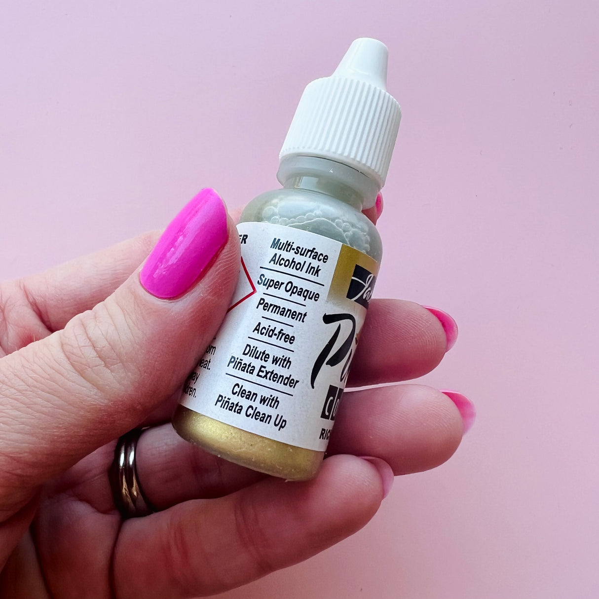 Piñata Alcohol Ink - Rich Gold (standard postage within Australia only)