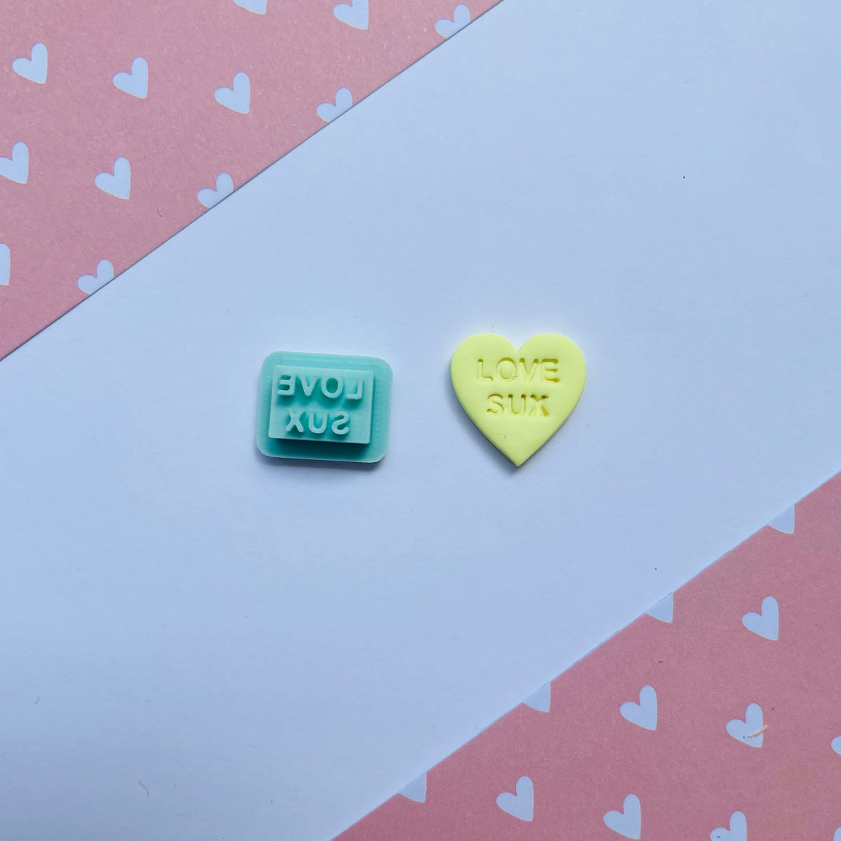 Candy Heart Stamps