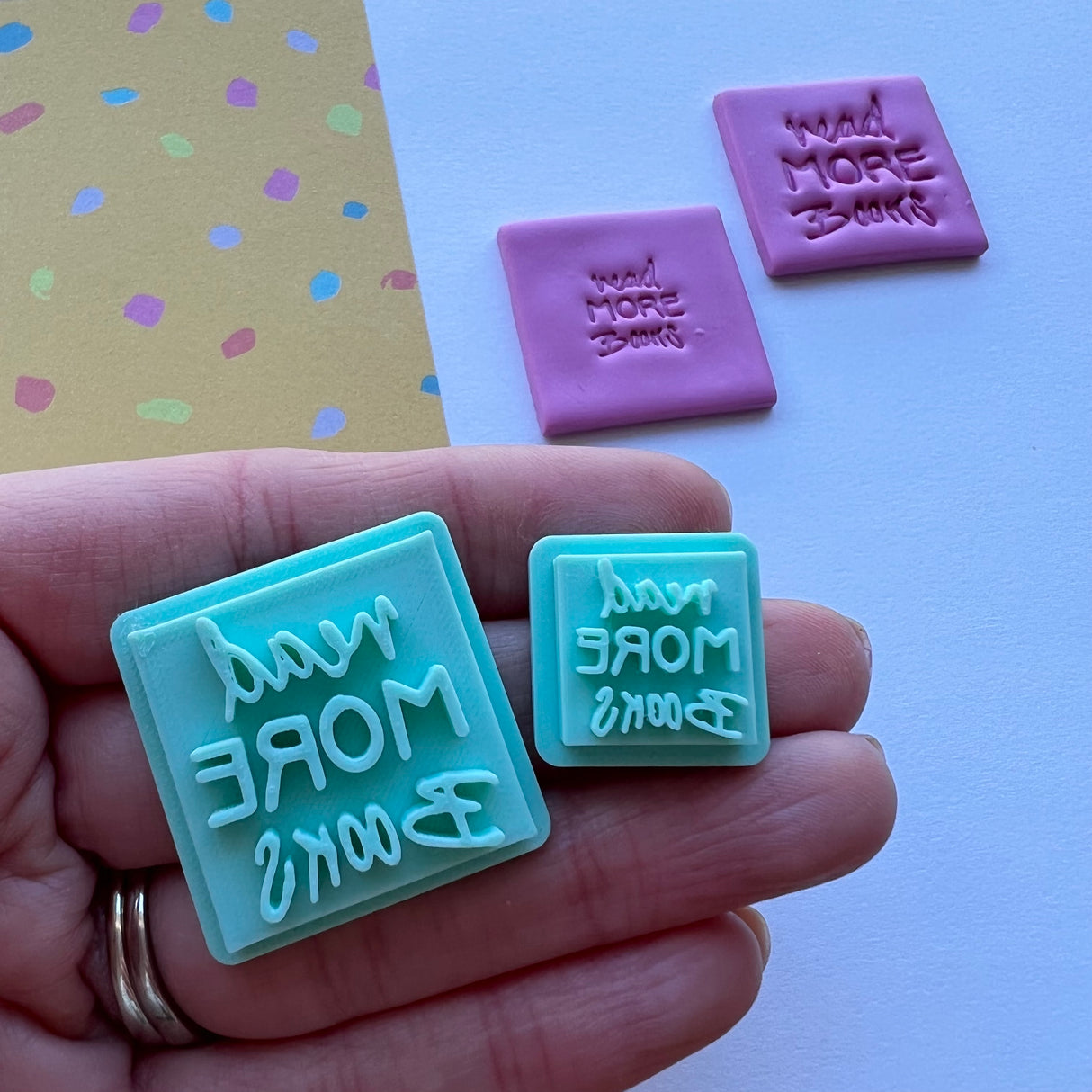 Read More Books Stamp