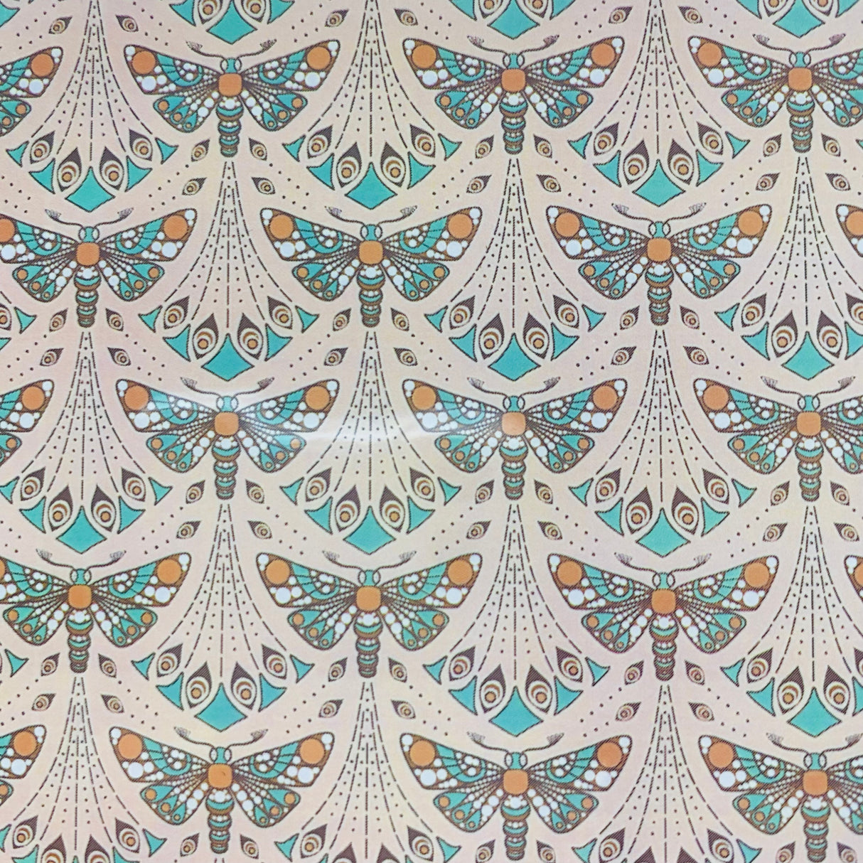 Nouveau Moths Waterslide Transfer Decal