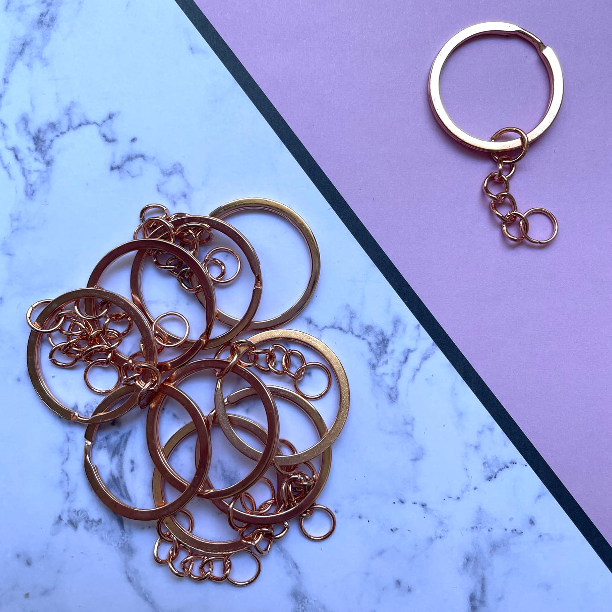 Keyring - Essentials Range - 10 pack