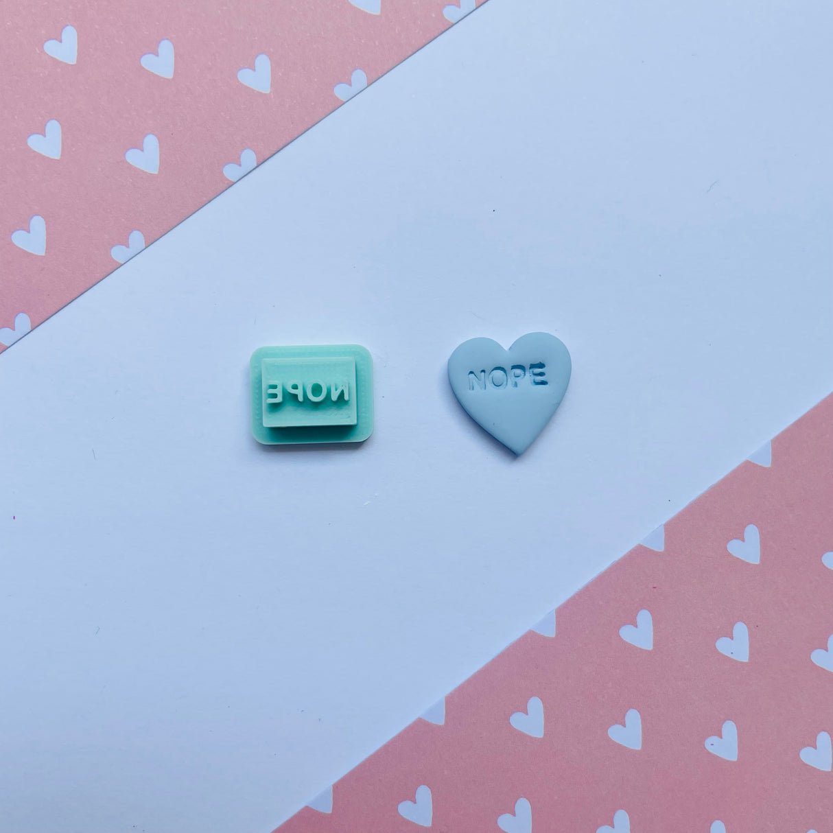 Candy Heart Stamps