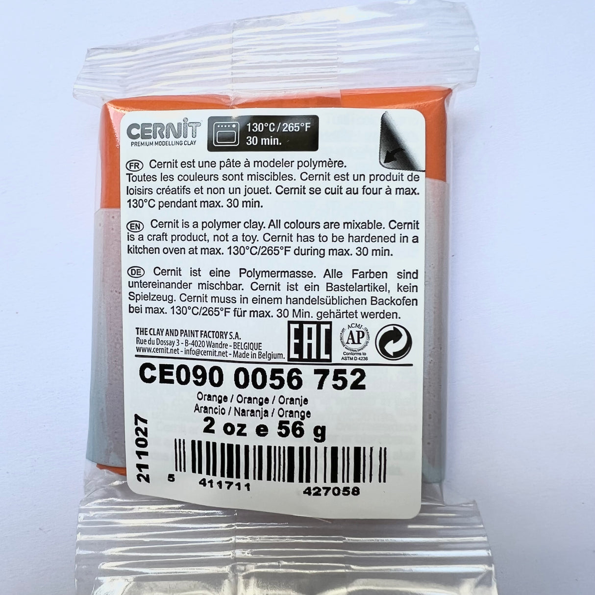 Cernit Number One - Orange