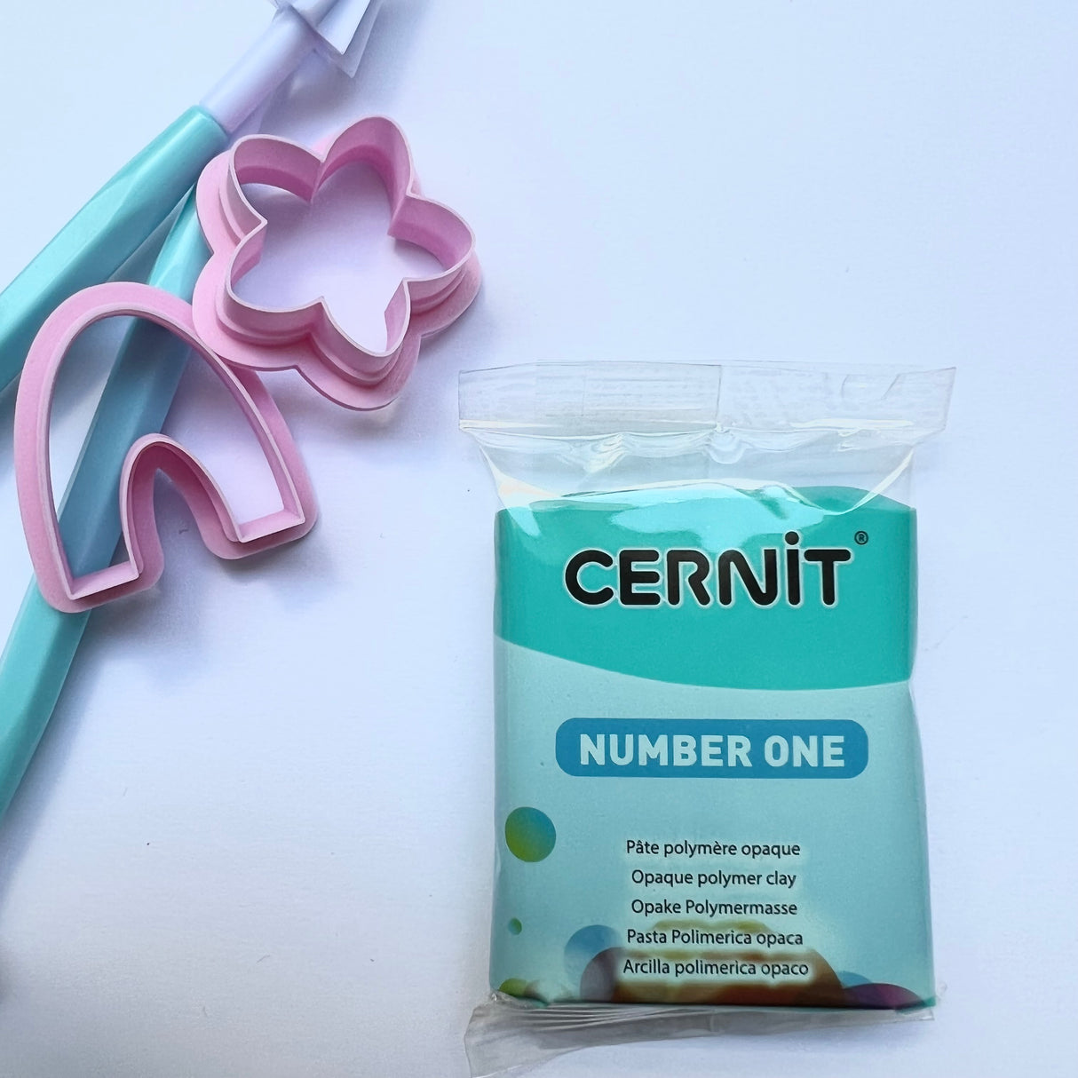 Cernit Number One - Turquoise Green