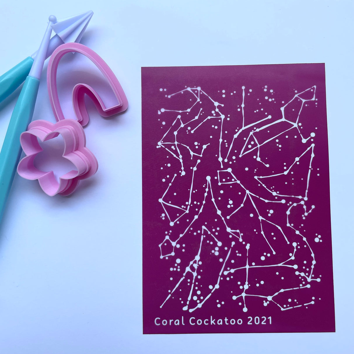 Zodiac Constellations Silk Screen