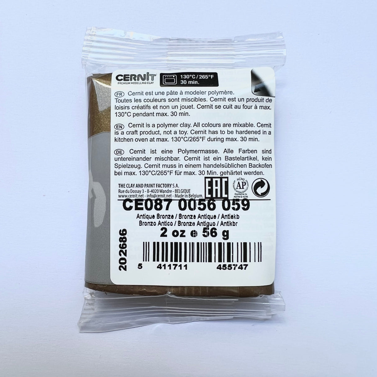 Cernit Metallic - Antique Bronze