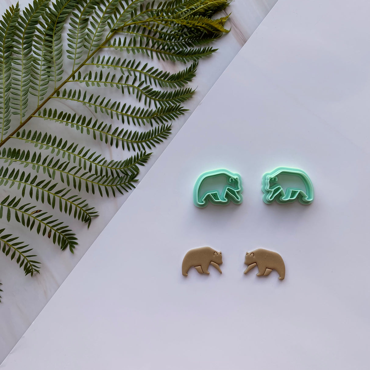 Bear Mirrored Cutter Set