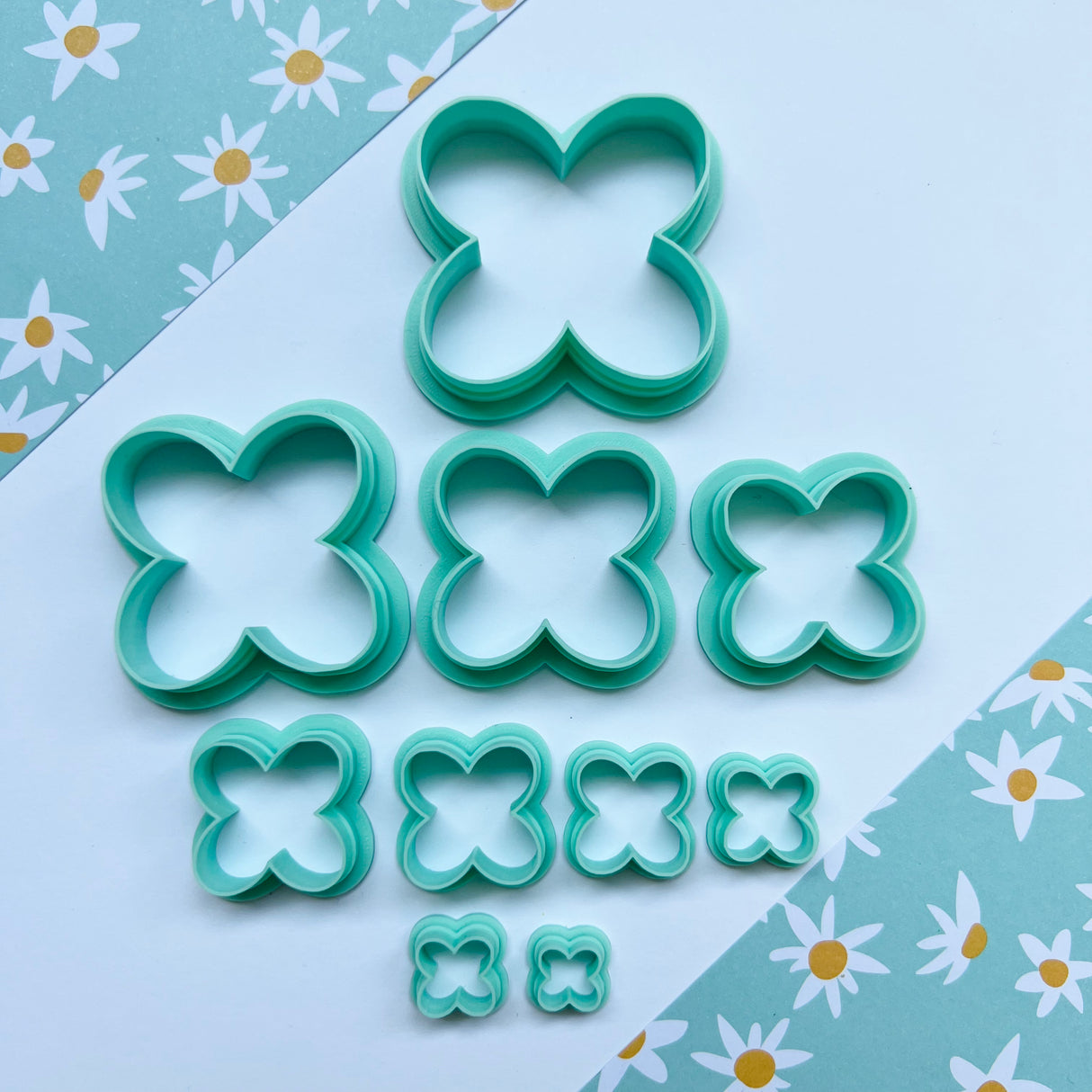 Four Petal Flower Cutter