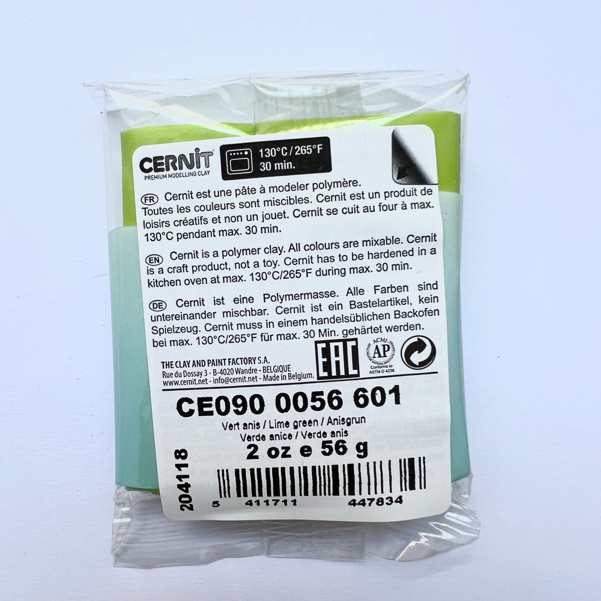 Cernit Number One - Lime Green