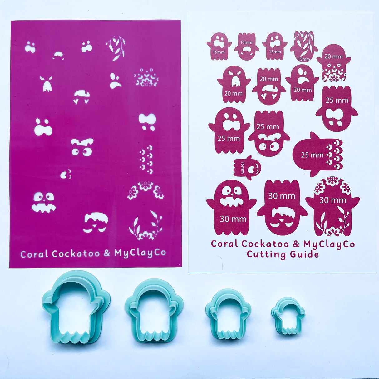 Cute Ghost Silk Screen