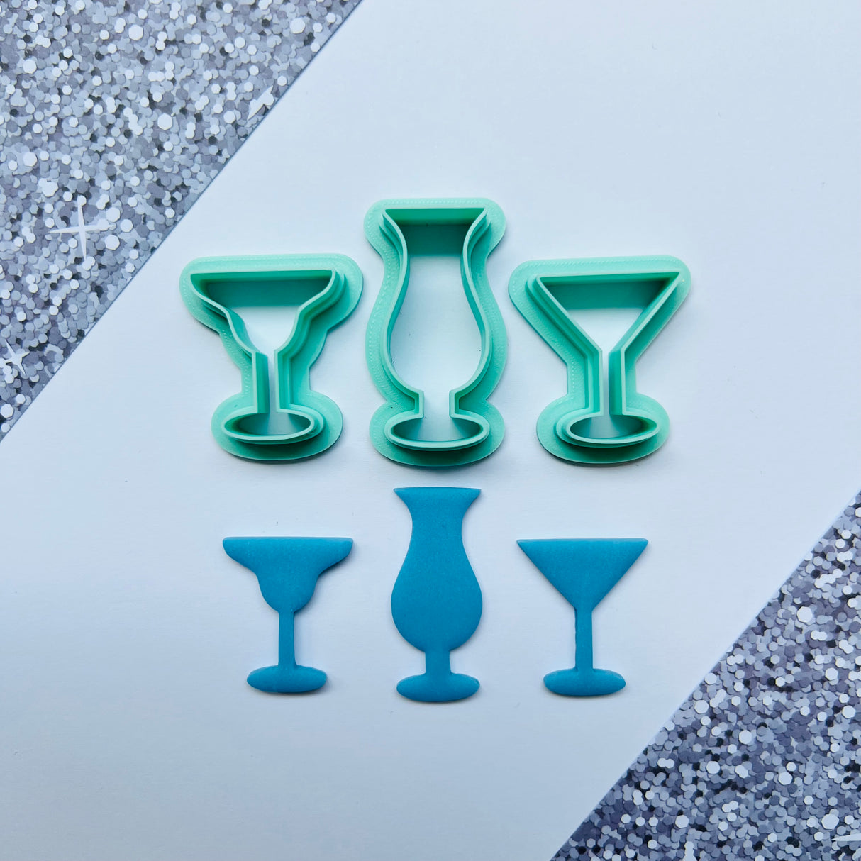 Cocktail Glass Cutter Set
