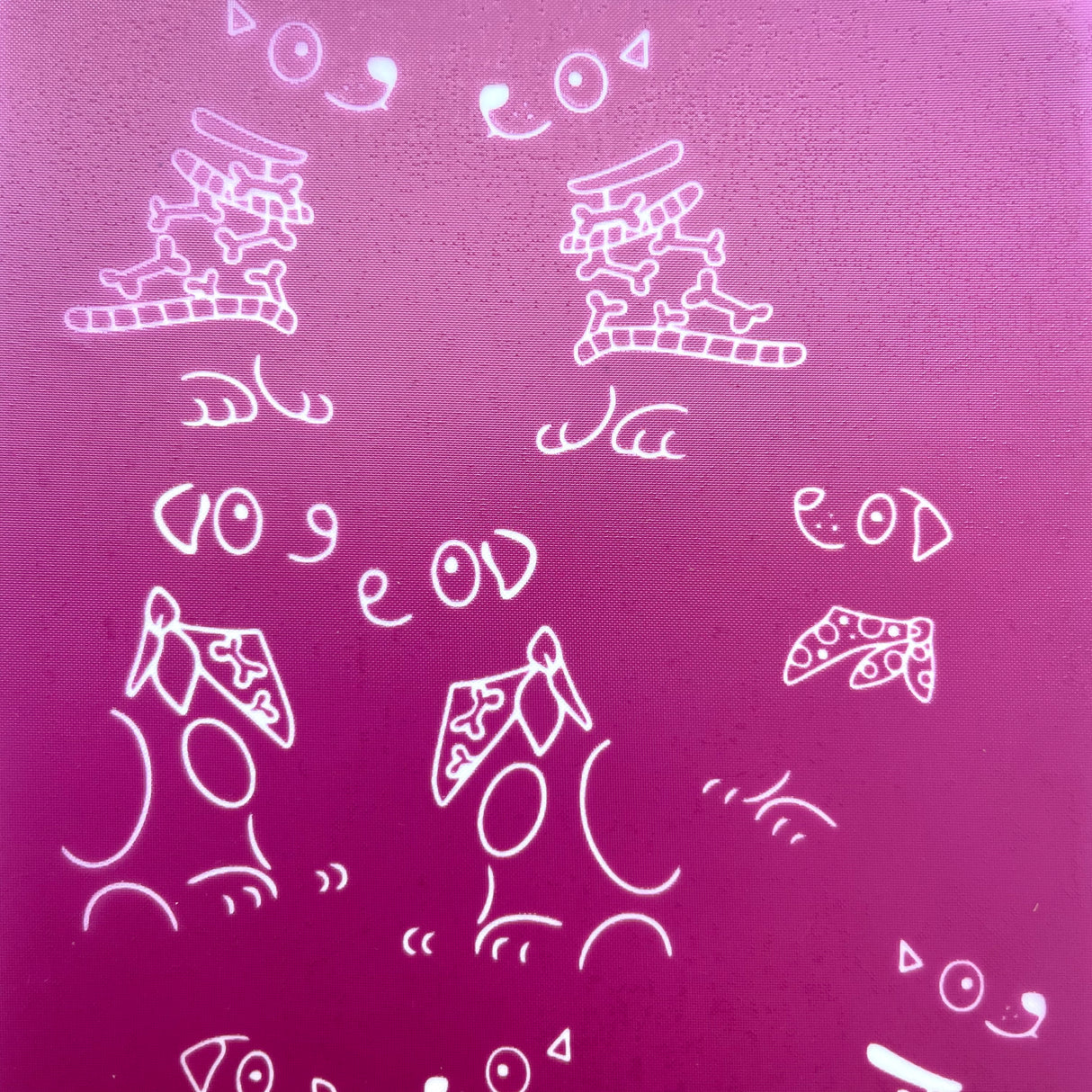 Dog Silk Screen