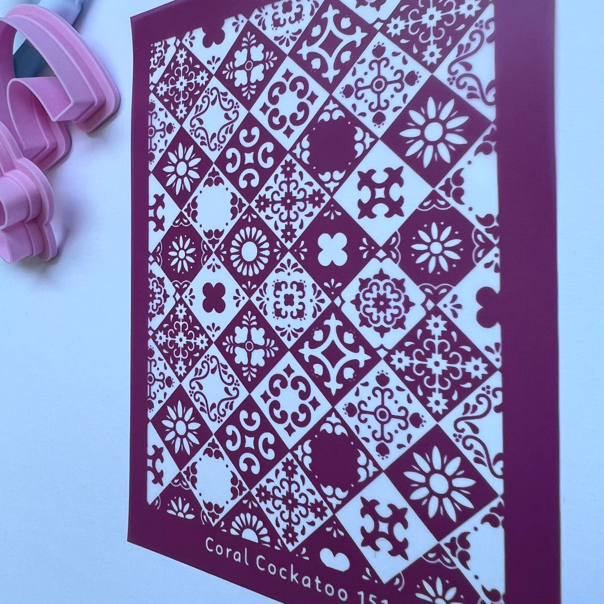 Fiona's Kitchen Tiles Silk Screen 151