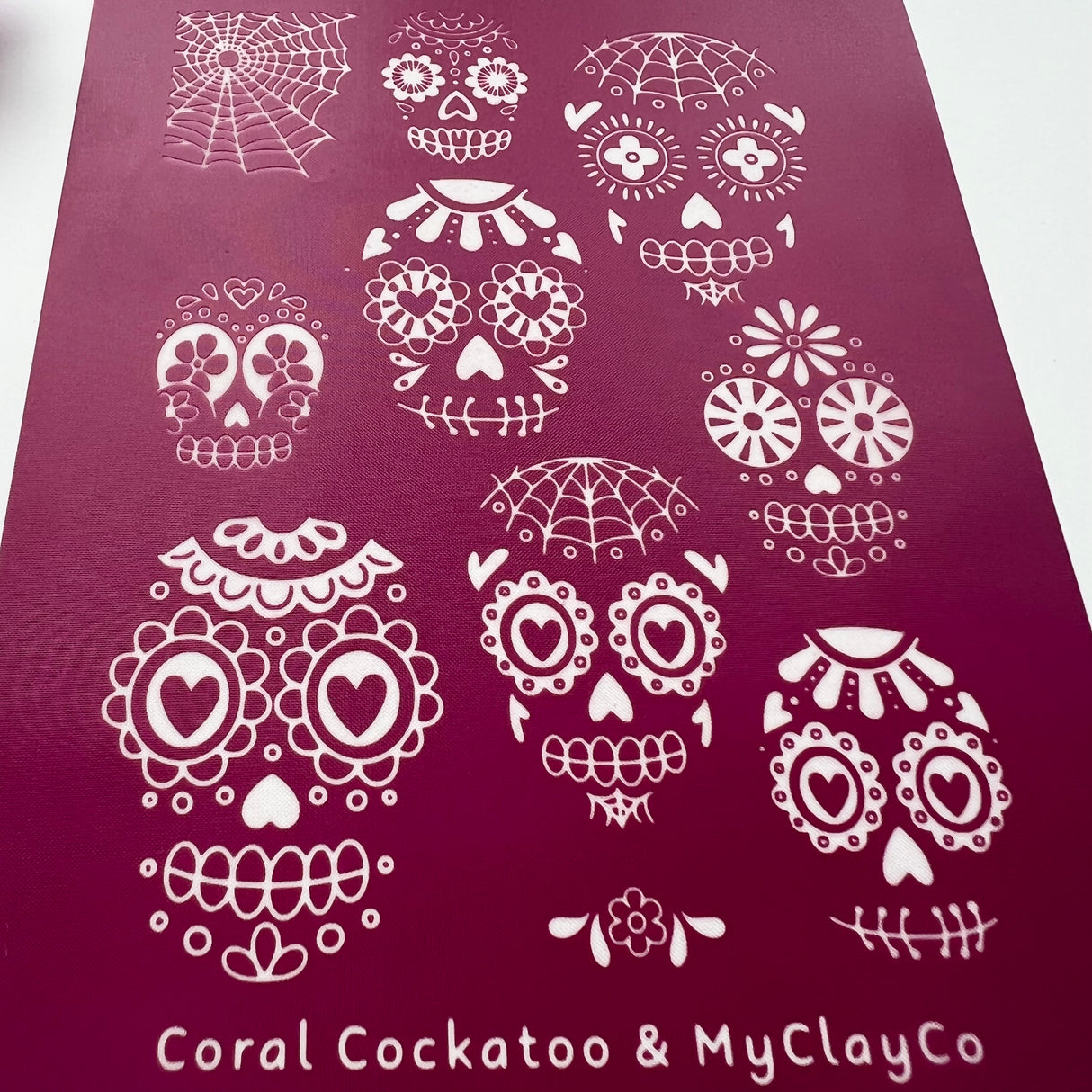 Sugar Skull Silk Screen