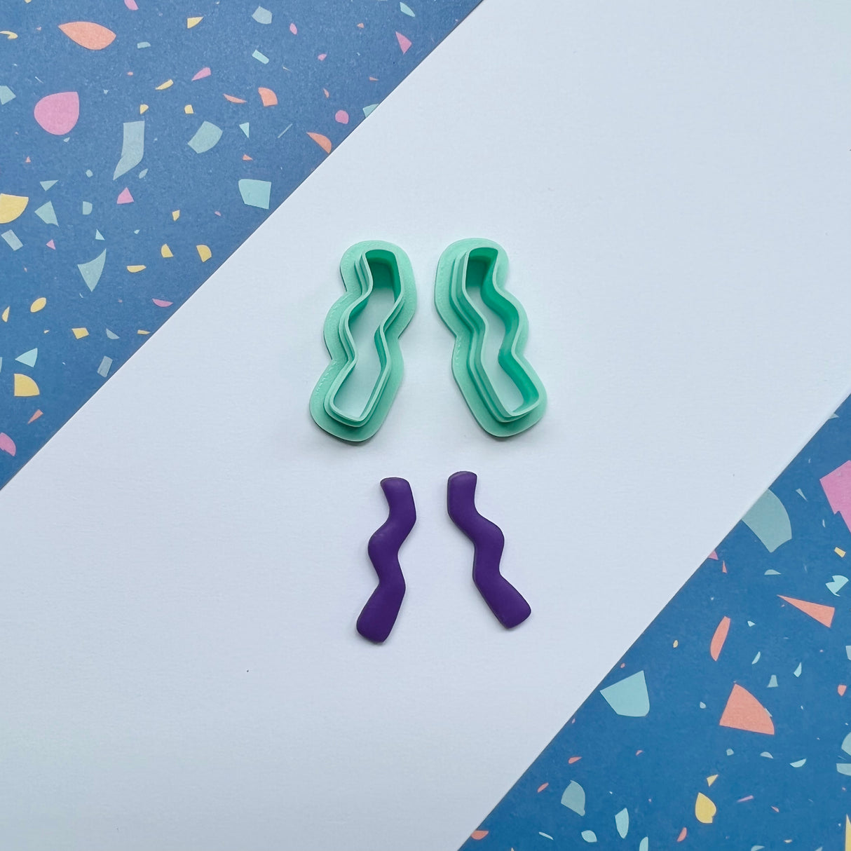 Squiggle Mirrored Cutter Set