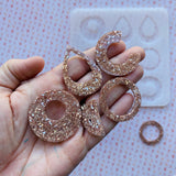Dangle Earrings Essentials Resin Mould