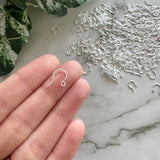Mini Hooks - Bright Silver