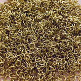 4mm Jump Rings - Gold Plated - Surgical Stainless Steel