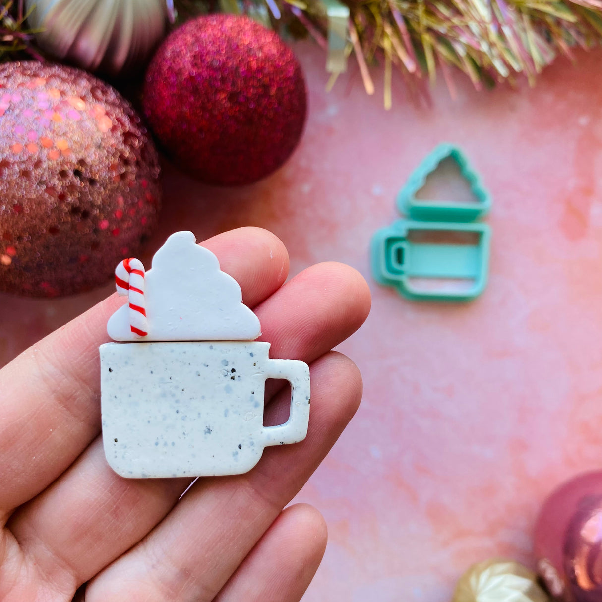 Cocoa with Whipped Cream Duo Cutter Set