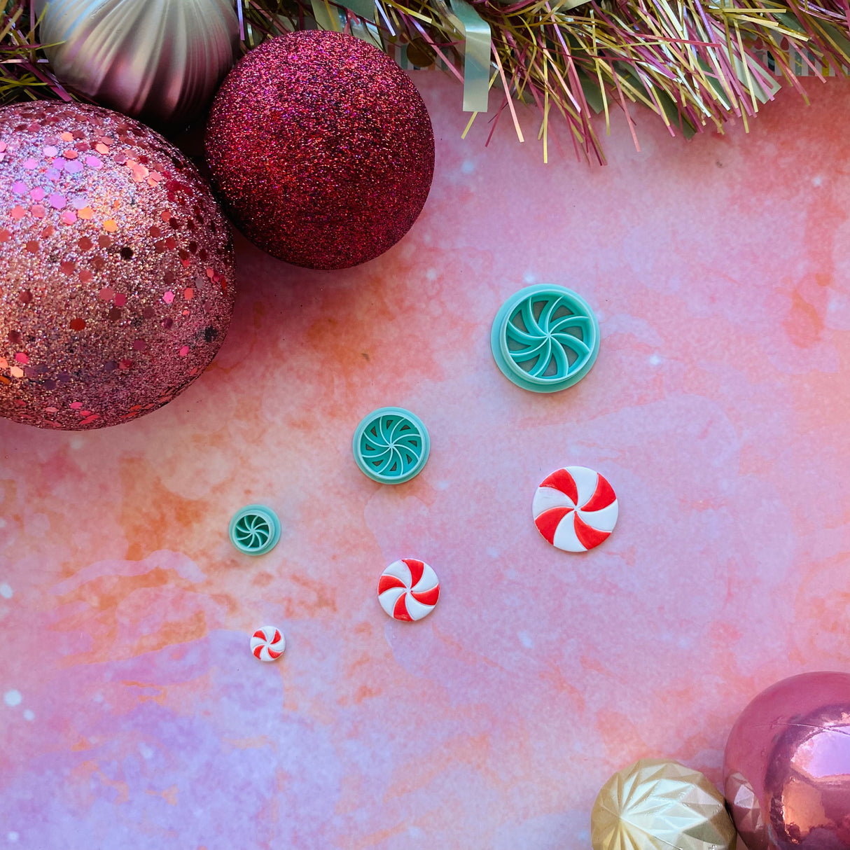 Peppermint Swirl Lolly Cutter