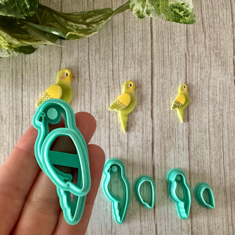 Parrot Bird Stacks Cutter Set